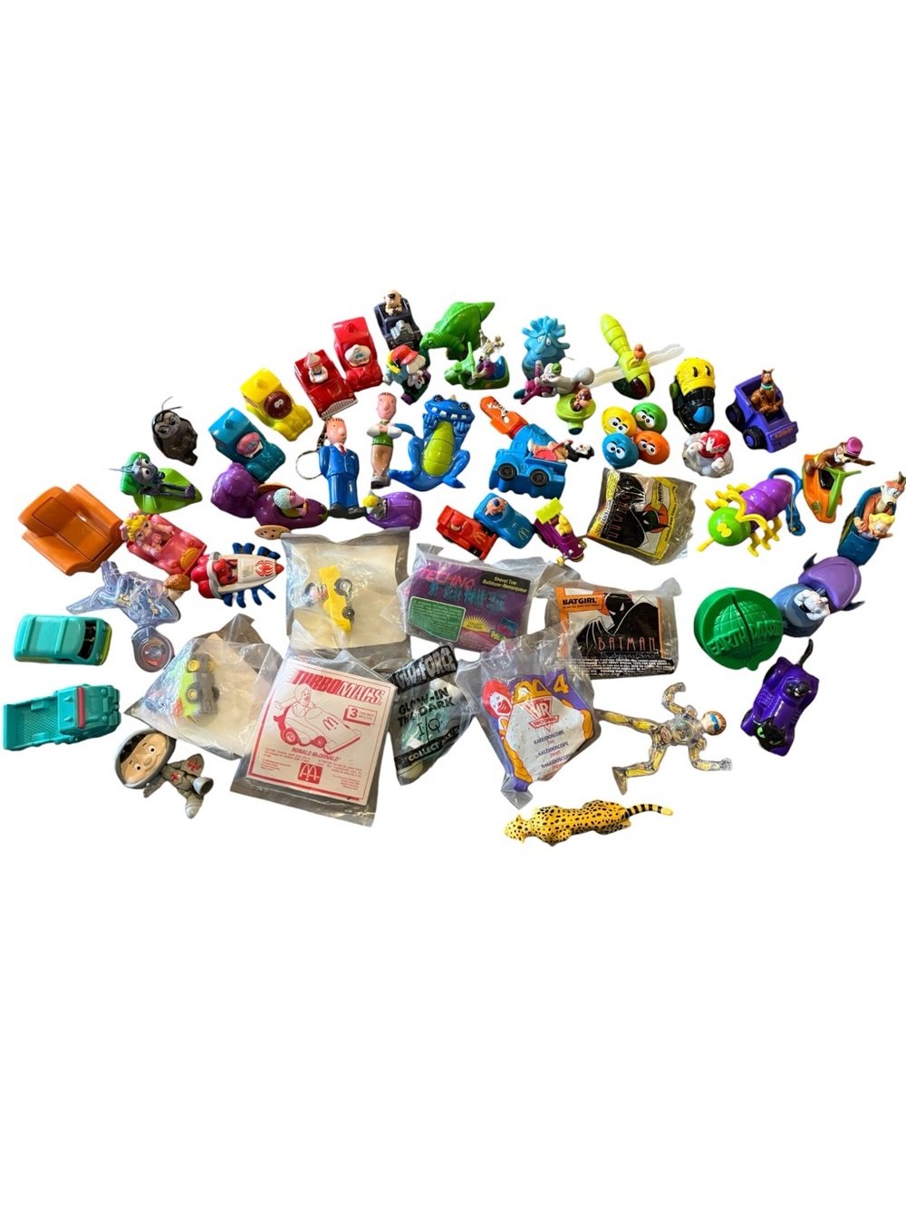Huge lot of vintage fast food meal toys